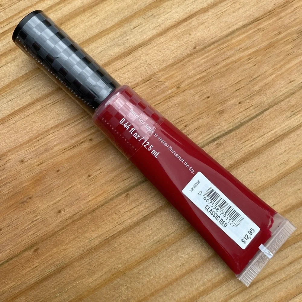 Bath & Body Works Classic Red Matte Lip Cream Lipstick 0.44 FLOZ Full Size